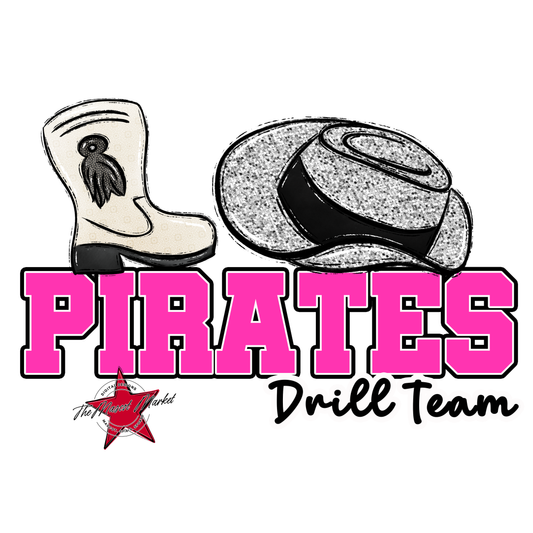 Pirates Varsity Drillteam-Pink