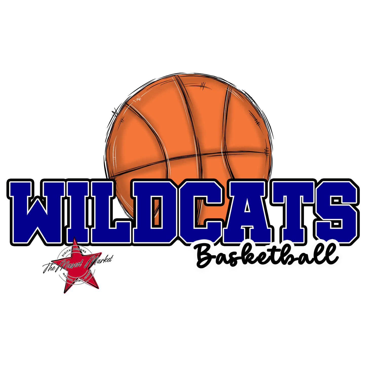 Wildcats Varsity Basketball-Blue