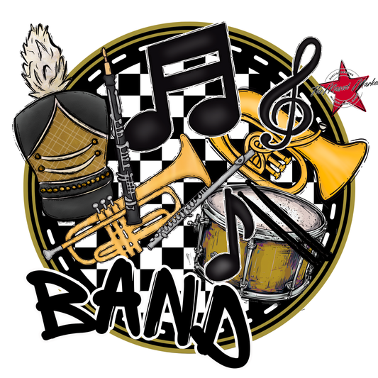 Circle Band Design-Gold