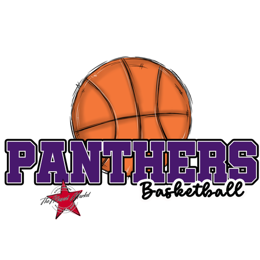Panthers Varsity Basketball-Purple