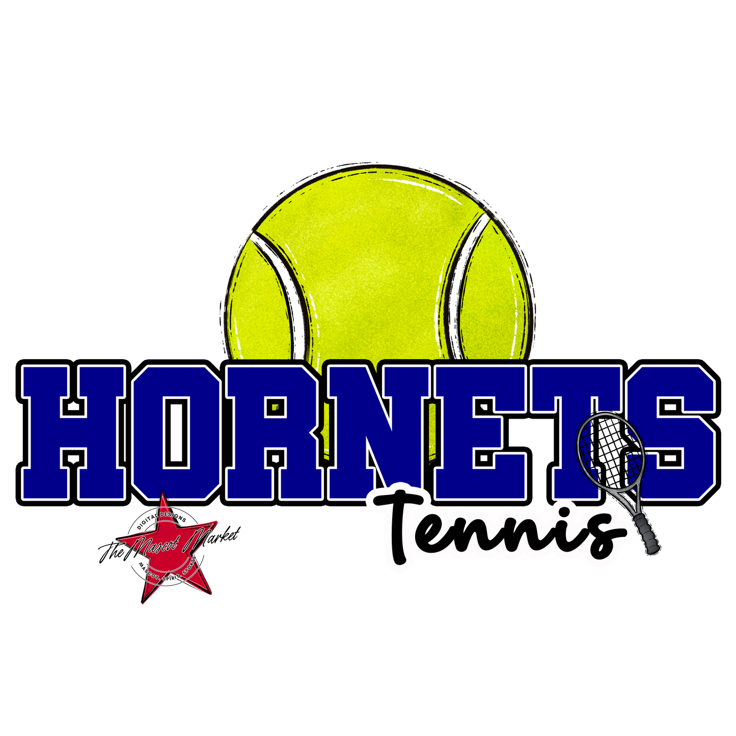 Hornets Varsity Tennis-Blue