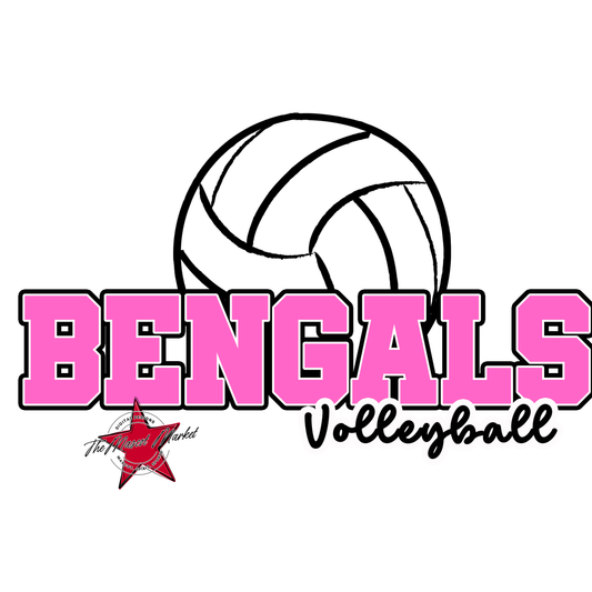 Bengals Varsity Volleyball-Baby Pink