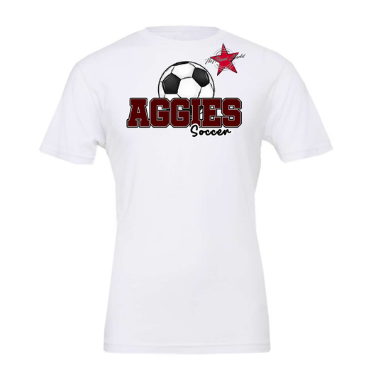 Aggies Varsity Soccer Design-Maroon
