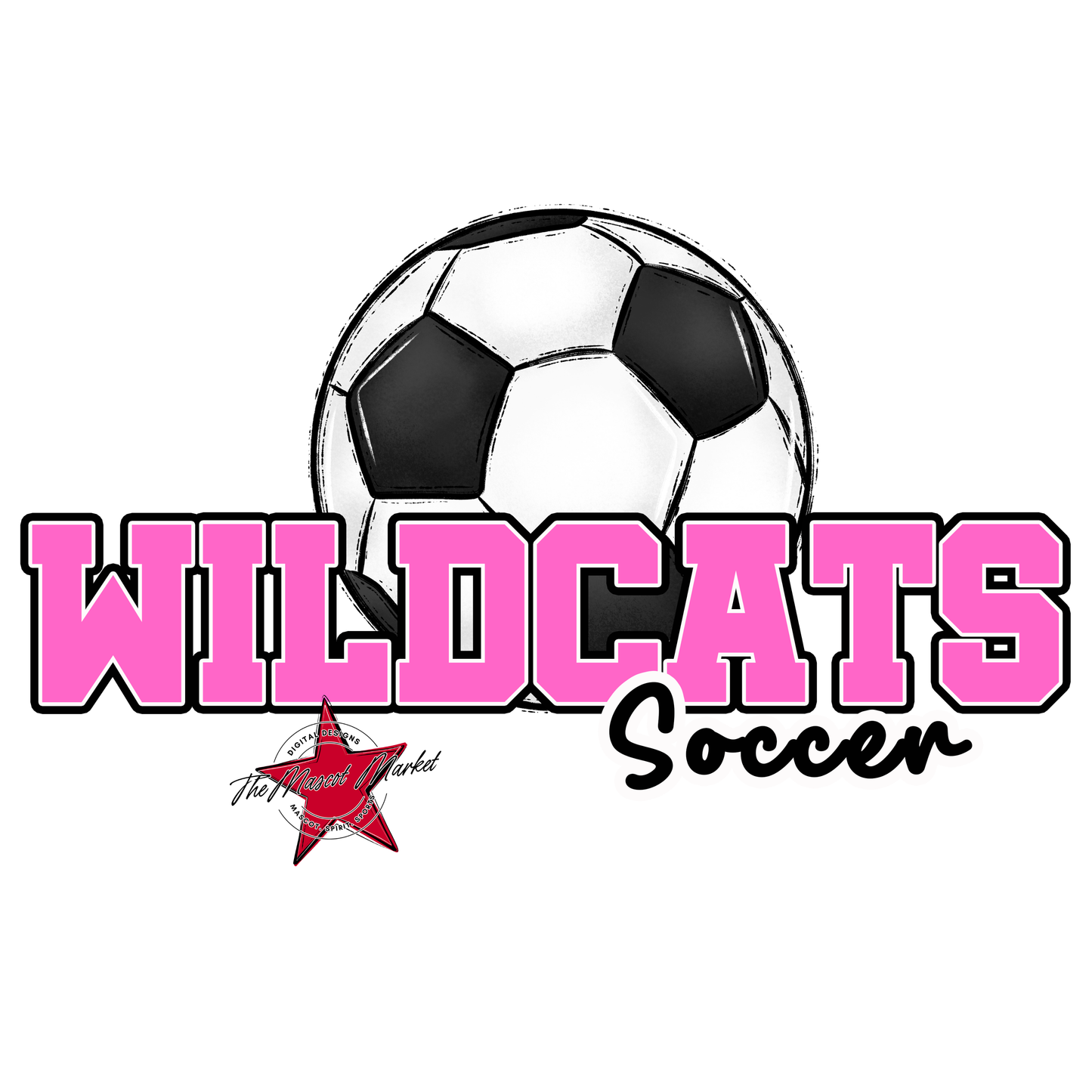 Wildcats Varsity Soccer-Baby Pink
