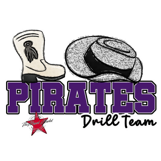 Pirates Varsity Drillteam-Purple