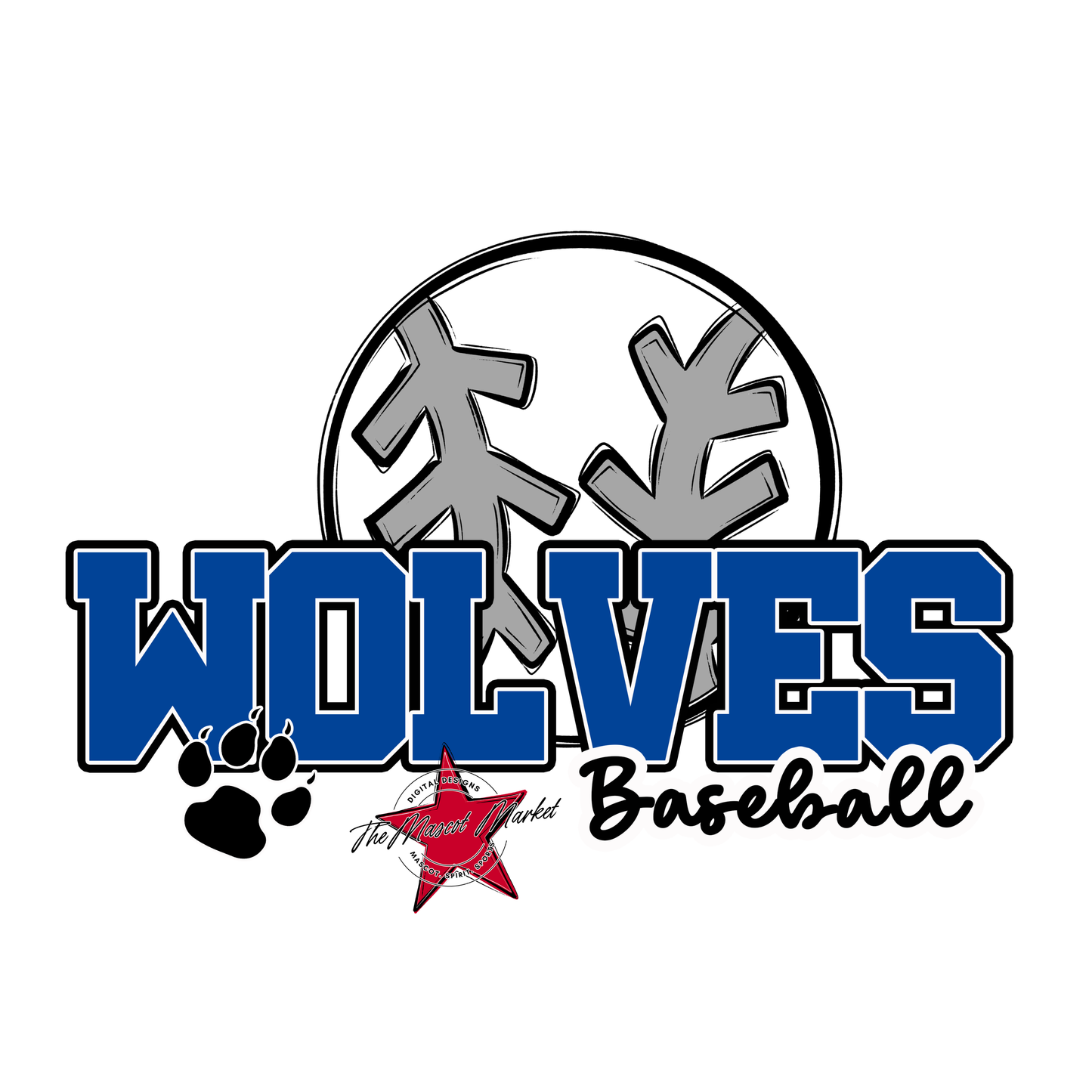 Wolves Varsity Baseball-Off Blue