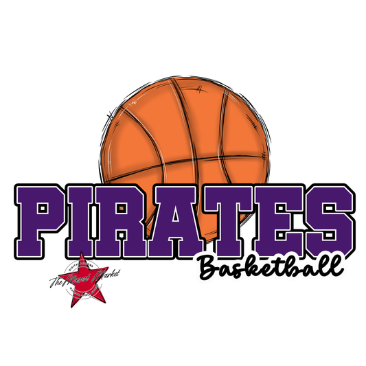 Pirates Varsity Basketball-Purple