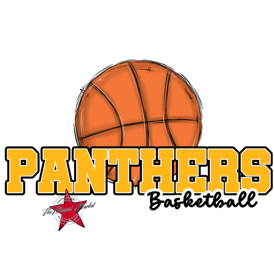 Panthers Varsity Basketball-Yellow
