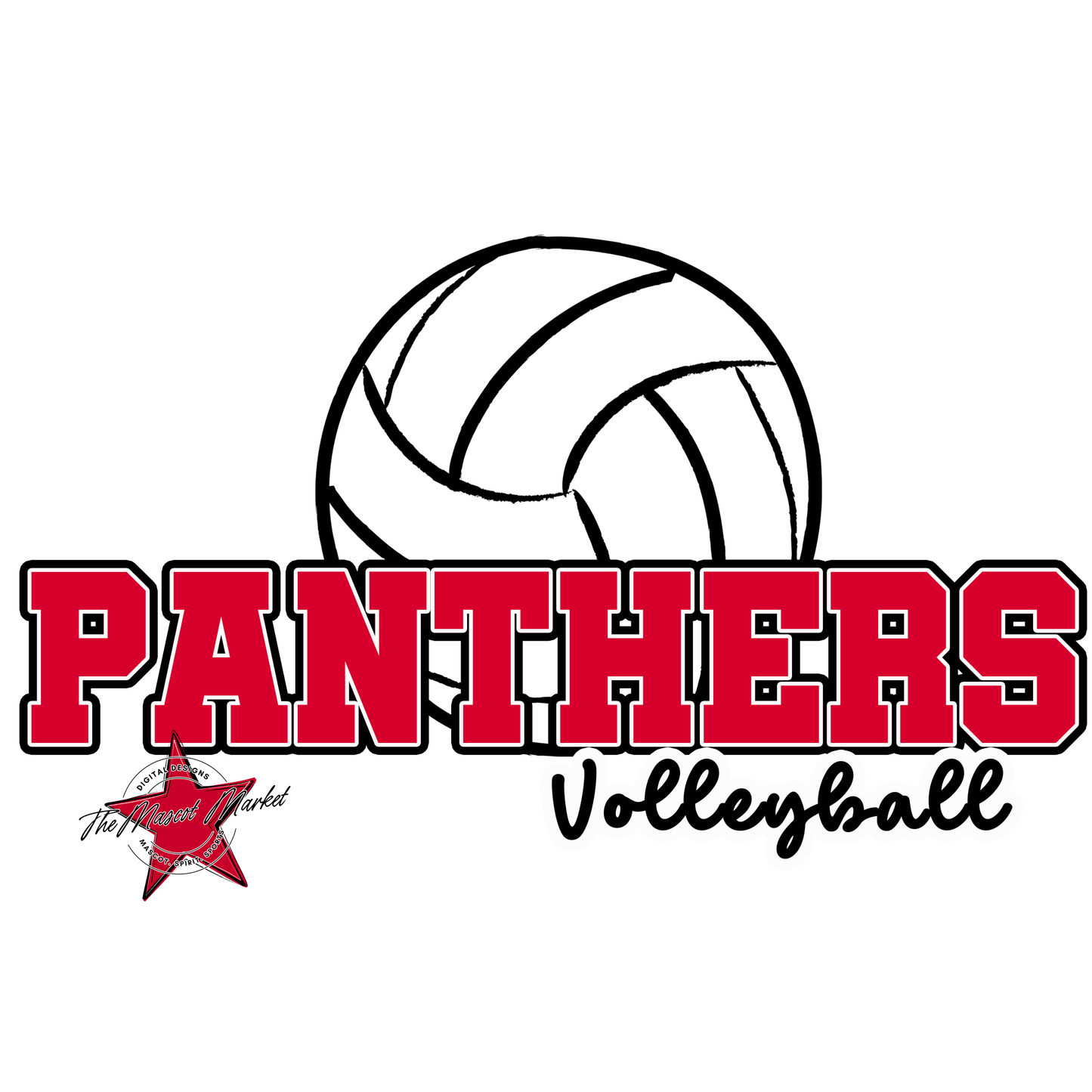 Panthers Varsity Volleyball-Red