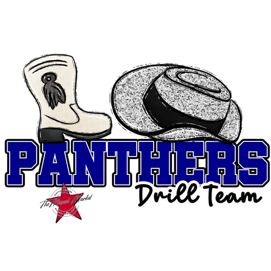 Panthers Varsity Drillteam-Blue