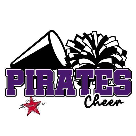 Pirates Varsity Cheer-Purple