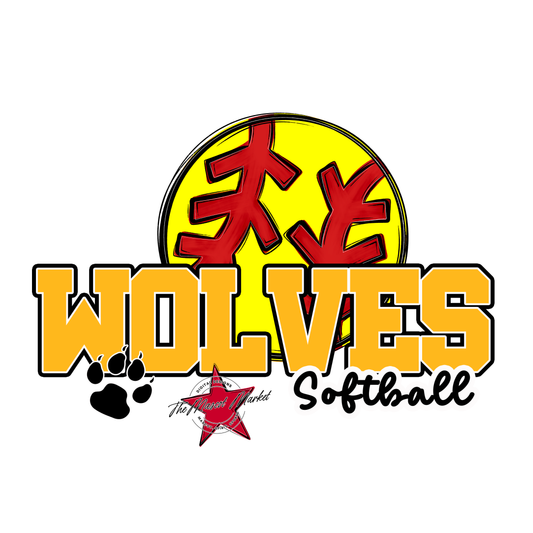Wolves Varsity Softball-Yellow