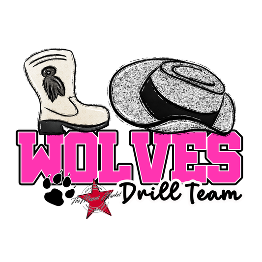 Wolves Varsity Drillteam-Pink