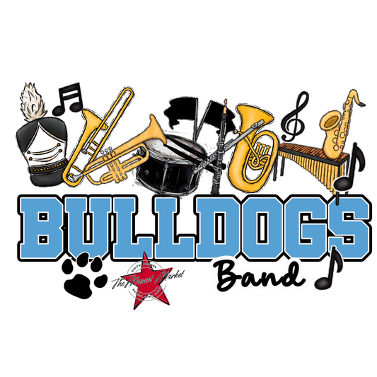 Bulldogs Varsity Band-Carolina Blue