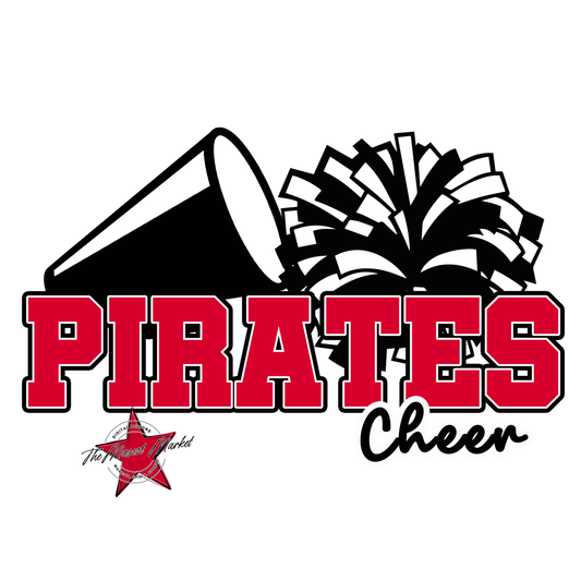 Pirates Varsity Cheer-Red