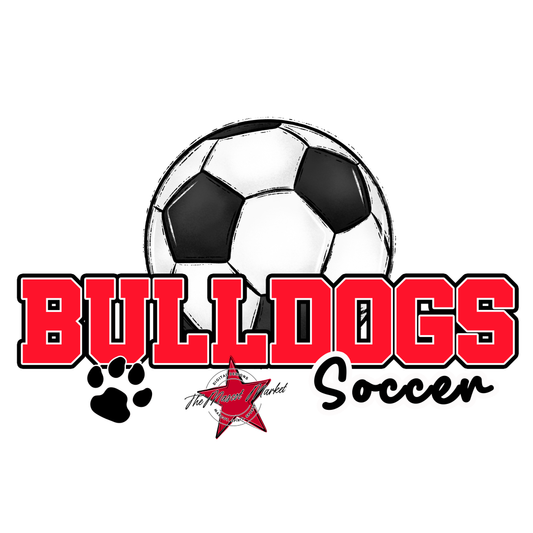 Bulldogs Varsity Soccer-Bright Red