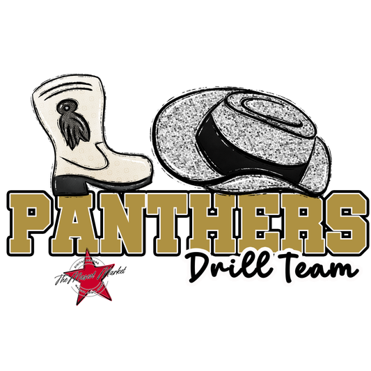 Panthers Varsity Drillteam-Gold