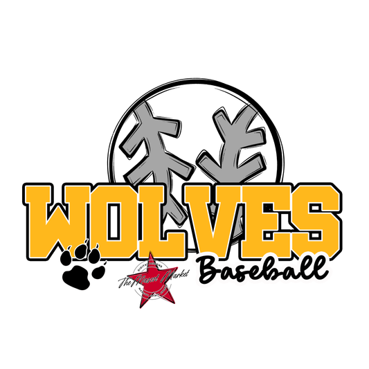Wolves Varsity Baseball-Yellow