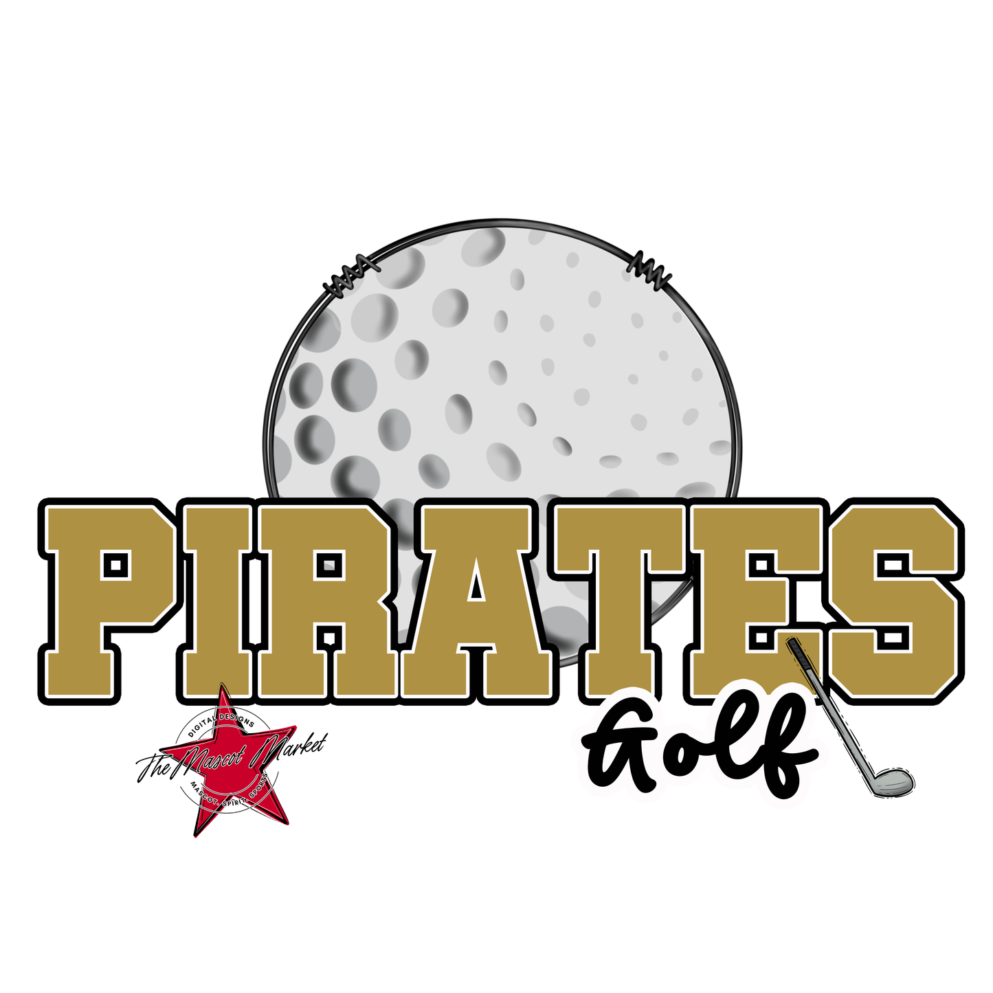 Pirates Varsity Golf-Gold