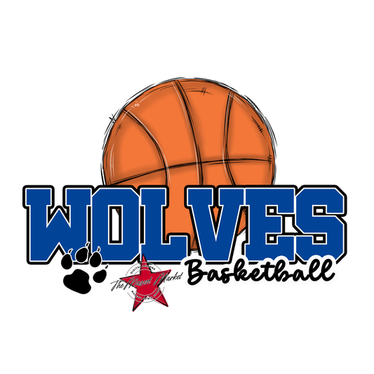 Wolves Varsity Basketball-Off Blue
