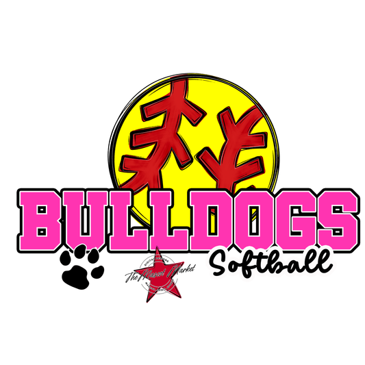 Bulldogs Varsity Softball-Pink