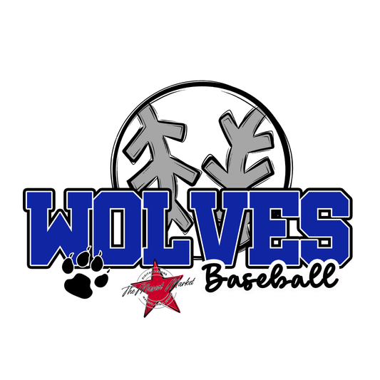 Wolves Varsity Baseball-Royal Blue