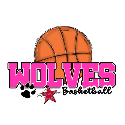 Wolves Varsity Basketball-Pink