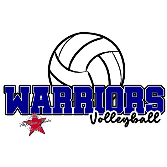 Warriors Varsity Volleyball-Blue