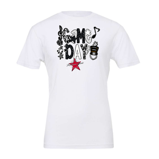 Game Day Scrape-Black & White