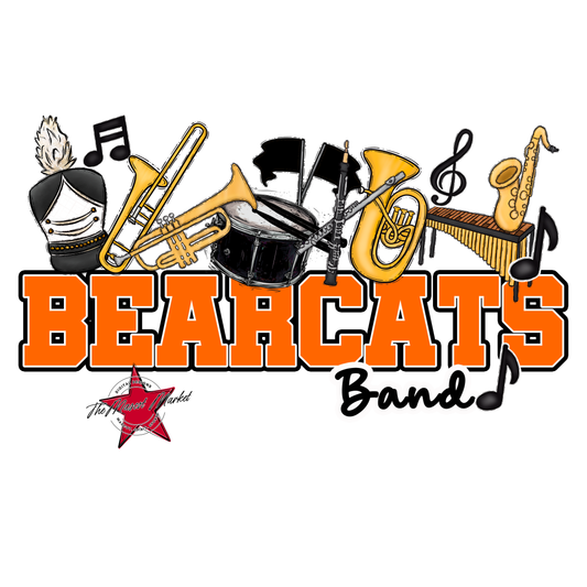 Bearcats Varsity Band-Orange
