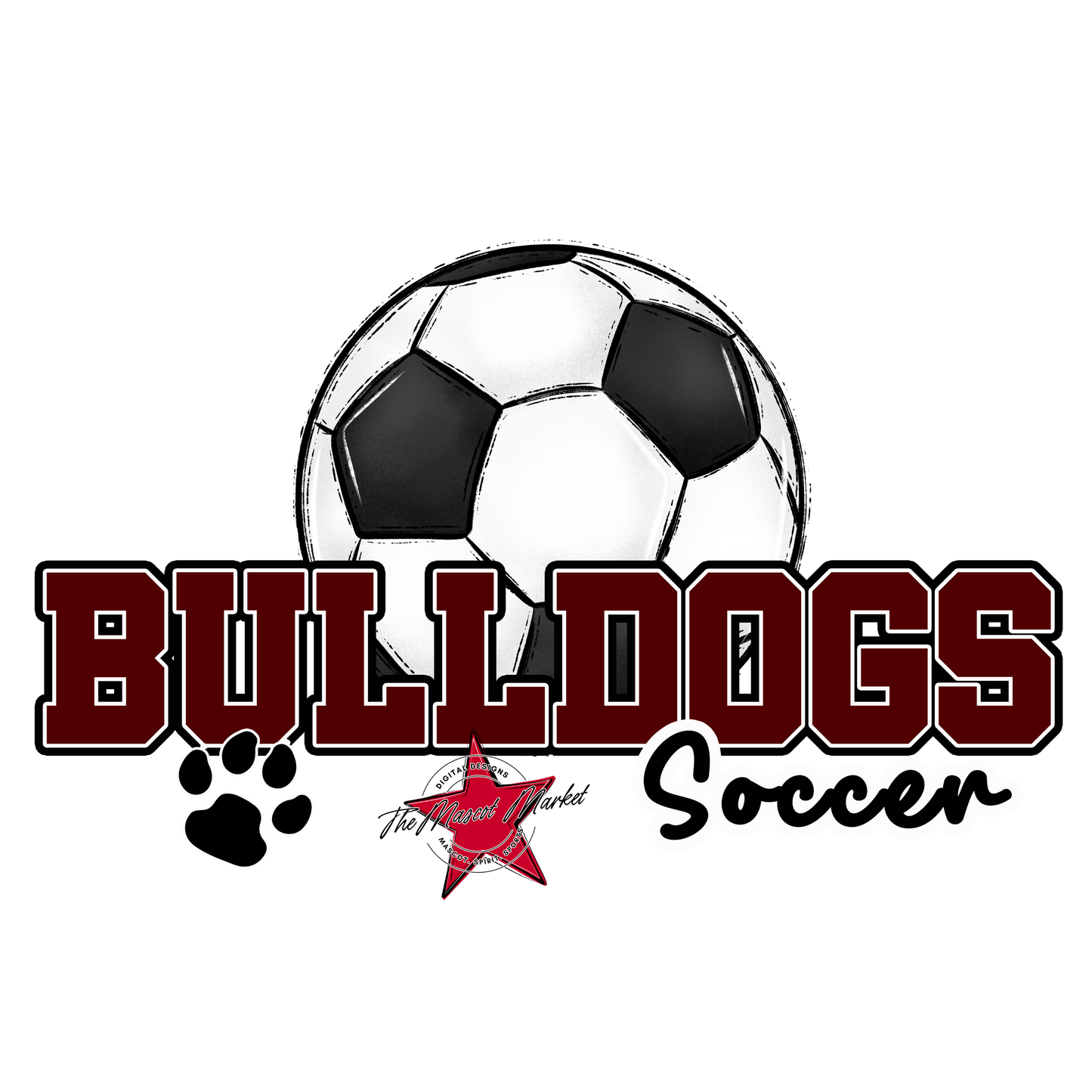Bulldogs Varsity Soccer-Maroon
