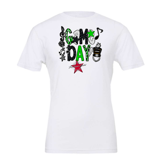 Game Day Scrape-Bright Green
