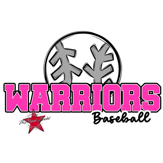 Warriors Varsity Baseball-Pink