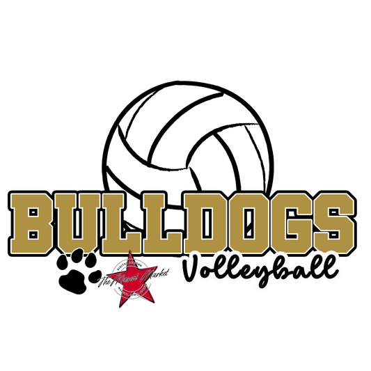 Bulldogs Varsity Volleyball-Gold