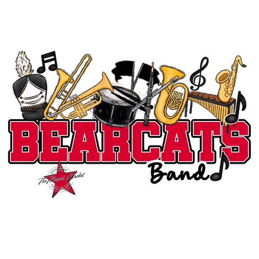 Bearcats Varsity Band-Red