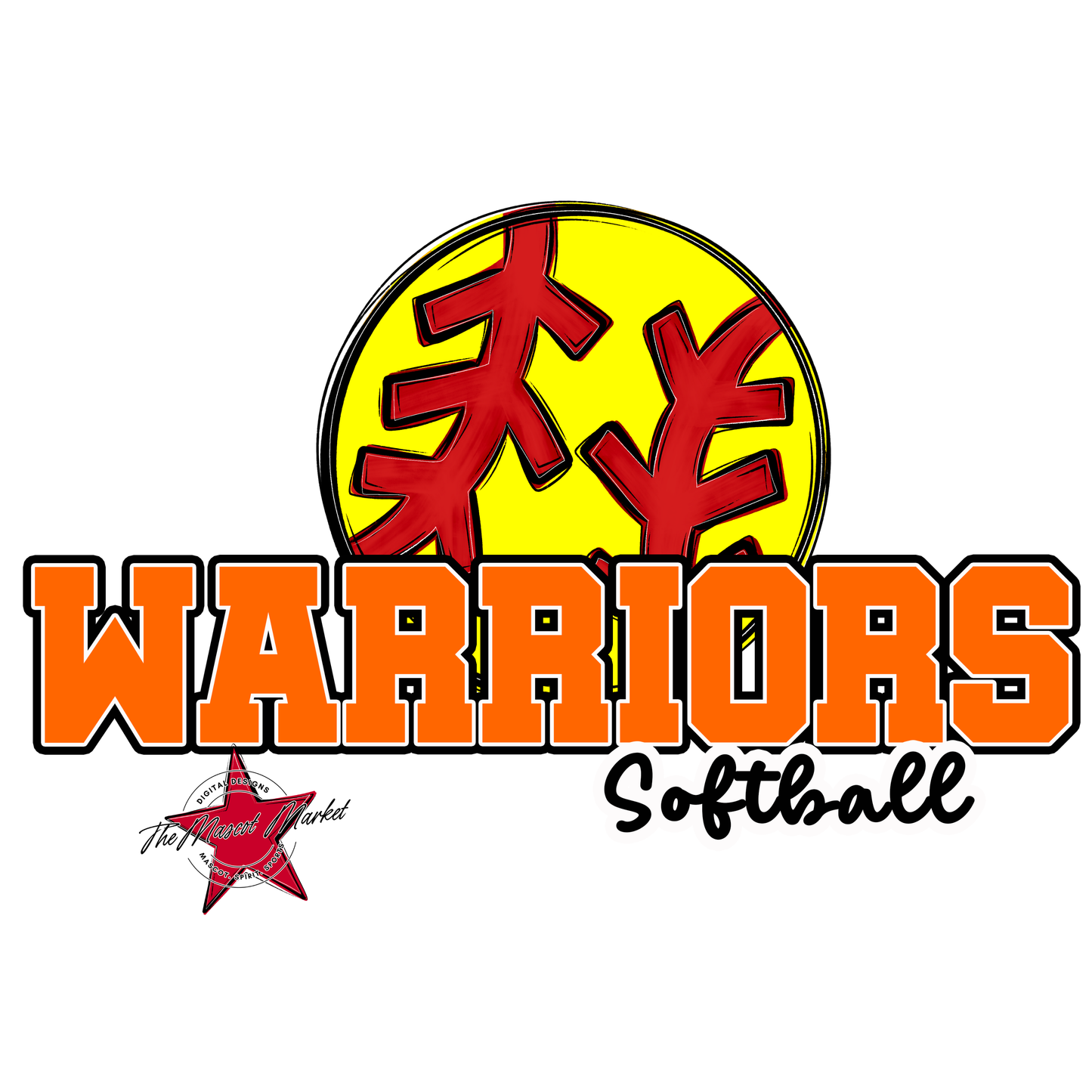 Warriors Varsity Softball-Orange