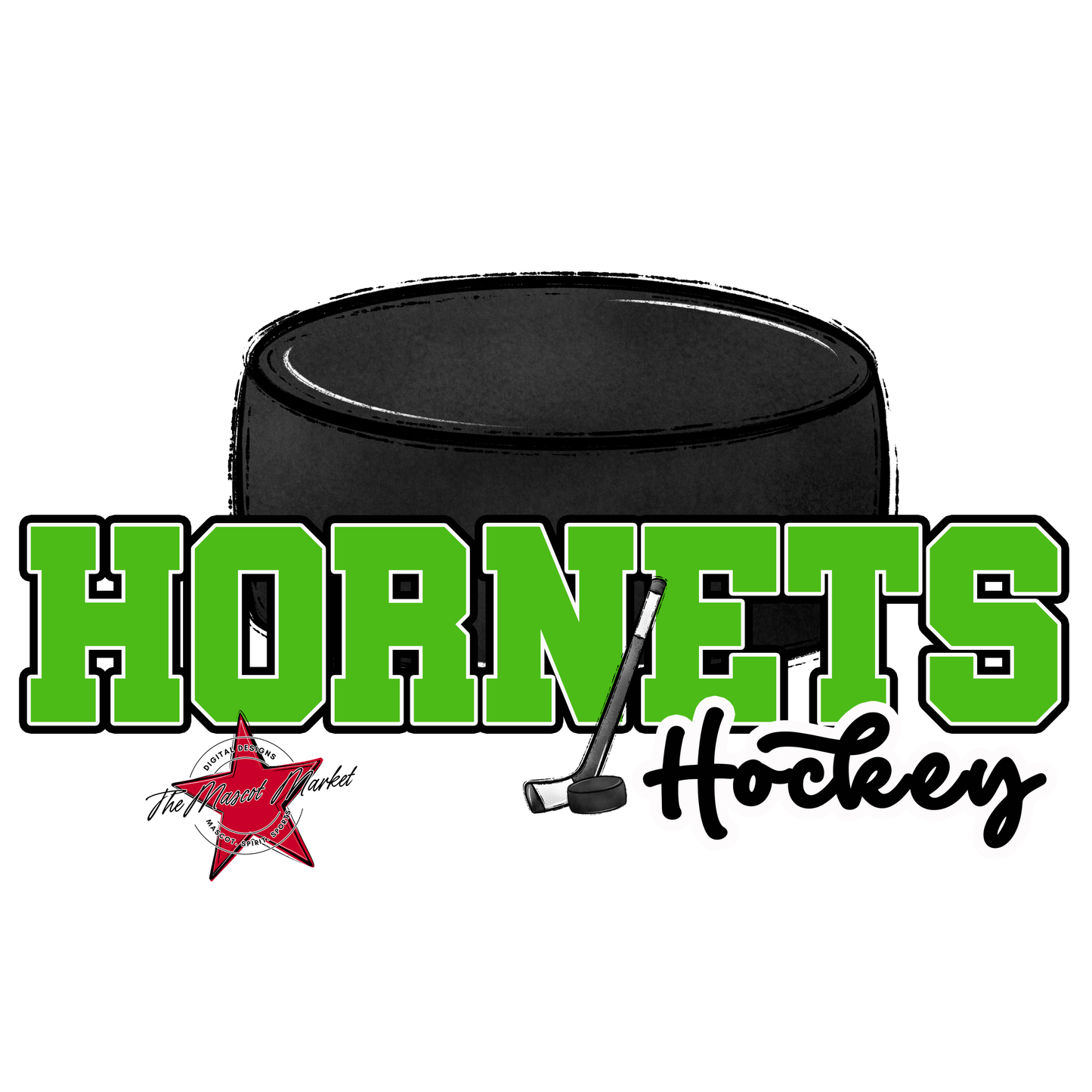 Hornets Varsity Hockey-Bright Green