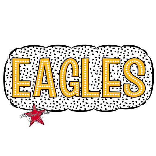 Eagles Cloud Dot Frame-Yellow