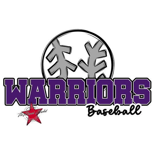 Warriors Varsity Baseball-Purple
