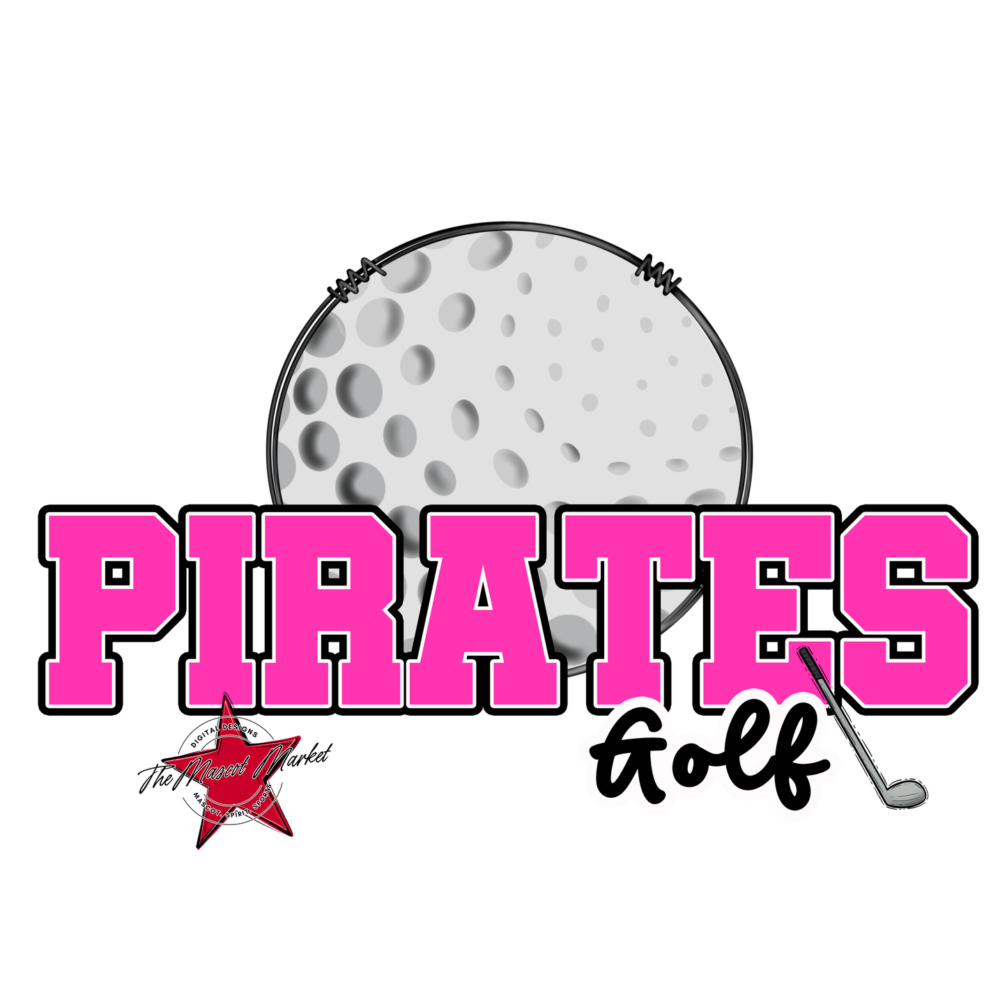 Pirates Varsity Golf-Pink