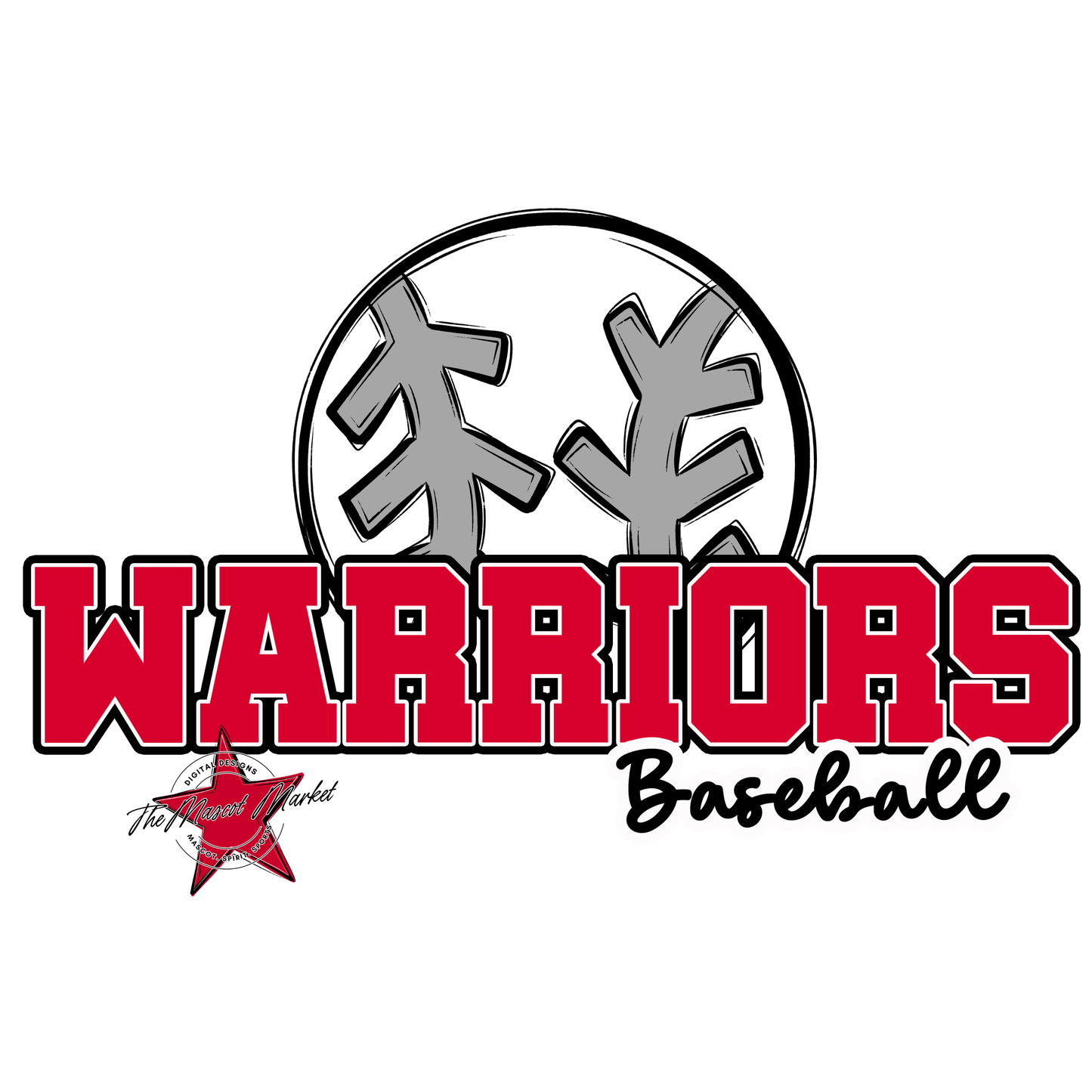 Warriors Varsity Baseball-Red