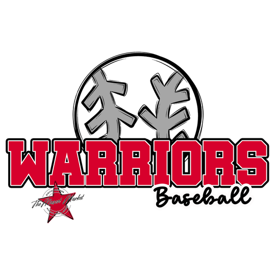 Warriors Varsity Baseball-Red