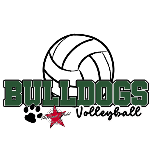 Bulldogs Varsity Volleyball-Green