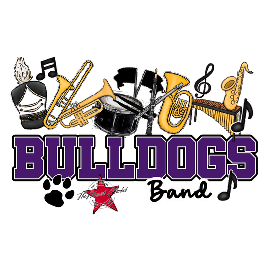 Bulldogs Varsity Band-Purple