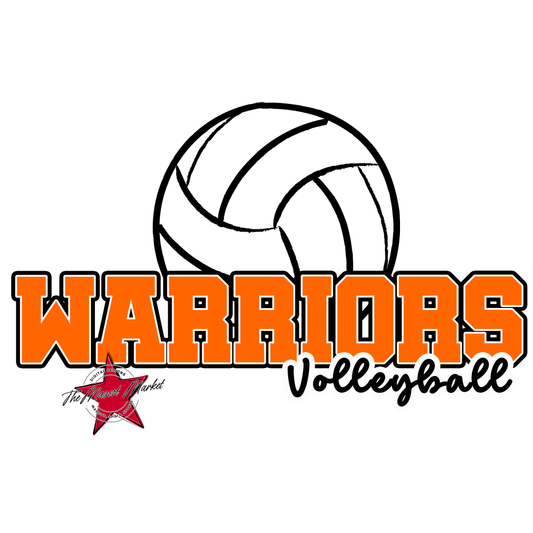 Warriors Varsity Volleyball-Orange