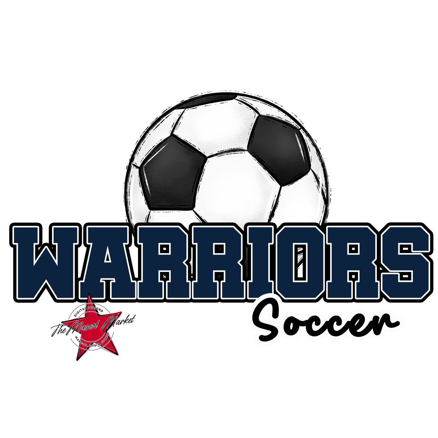 Warriors Varsity Soccer-Navy