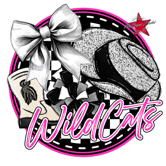 Wildcats Circle Drillteam Design-Pink