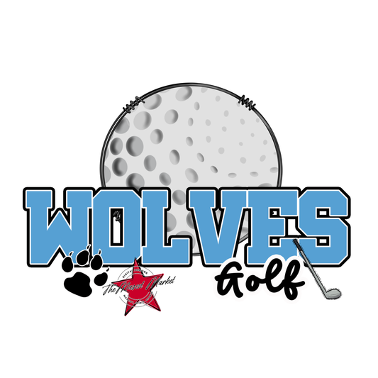 Wolves Varsity Golf-Carolina Blue