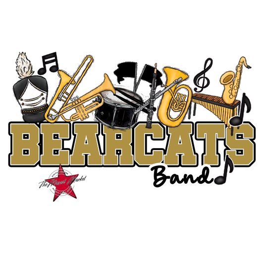 Bearcats Varsity Band-Gold
