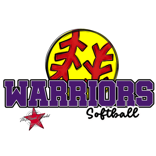 Warriors Varsity Softball-Purple